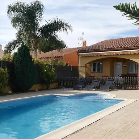 Villa Xalet Piscina Privada Ibiscus L'Ametlla de Mar Exterior foto